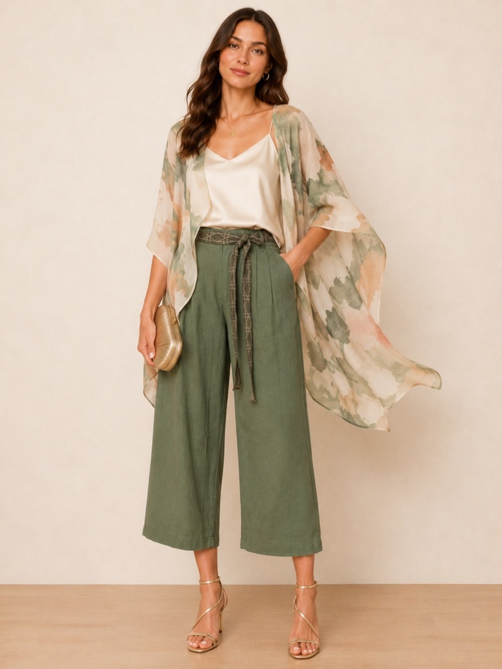 NWT - Aggel Linen Blend Pant - SzS - Picture 10 of 13